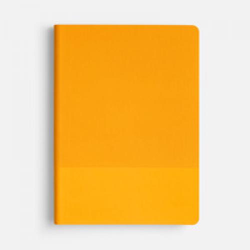 Ежедневник Vale New, недатированный, желтый