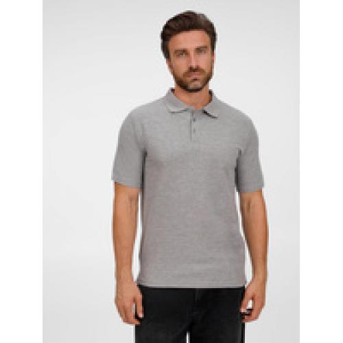 Рубашка поло унисекс Tervise, серый меланж