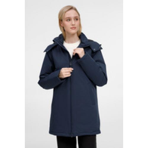 Куртка-парка унисекс Sfera, темно-синяя