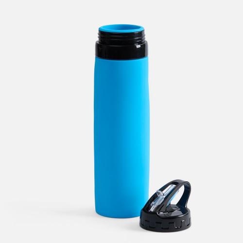 Складная бутылка для воды Langfossen; - купить именные сувениры в Воронеже