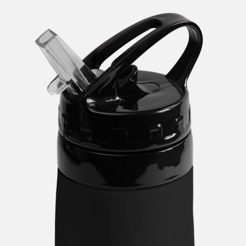 Складная бутылка для воды Langfossen; - купить подарки с логотипом в Воронеже