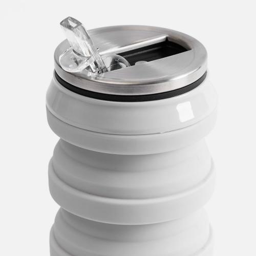 Складная бутылка для воды Folla; - купить подарки с логотипом в Воронеже