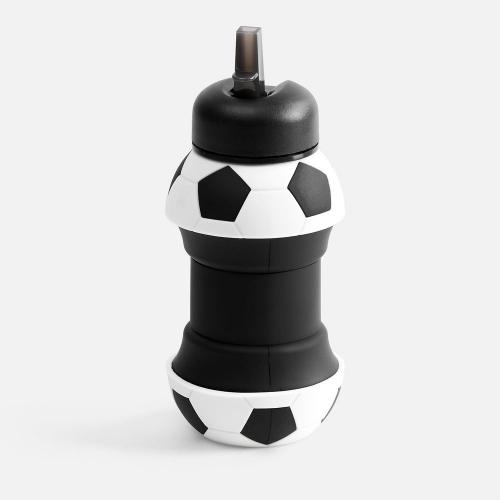 Складная бутылка для воды Football Flex; - купить необычные сувениры в Воронеже