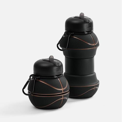 Складная бутылка для воды Basketball Flex; - купить бизнесс-сувениры в Воронеже