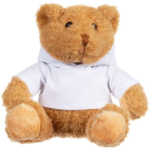 Мягкая игрушка «Мишка Cuddleton» в белом худи; - купить бизнесс-сувениры в Воронеже
