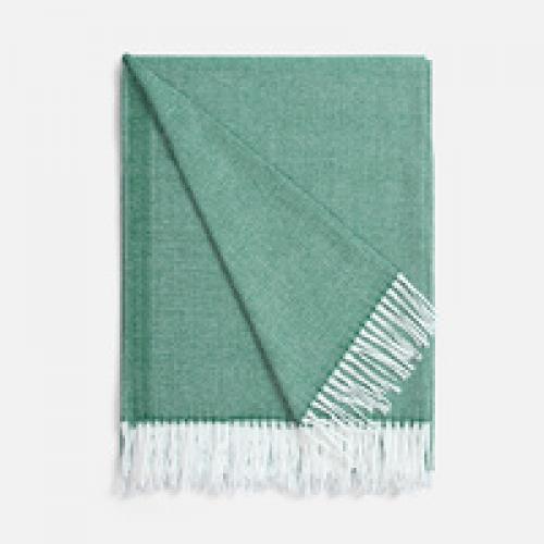 Плед «Гирвас», зеленый