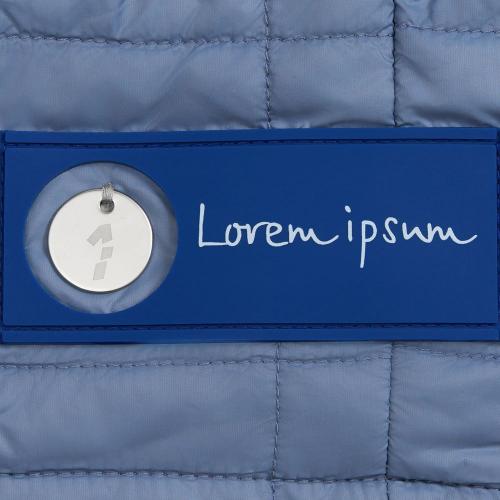 Лейбл из ПВХ с вырубкой «Круг»; - купить подарки с логотипом в Воронеже