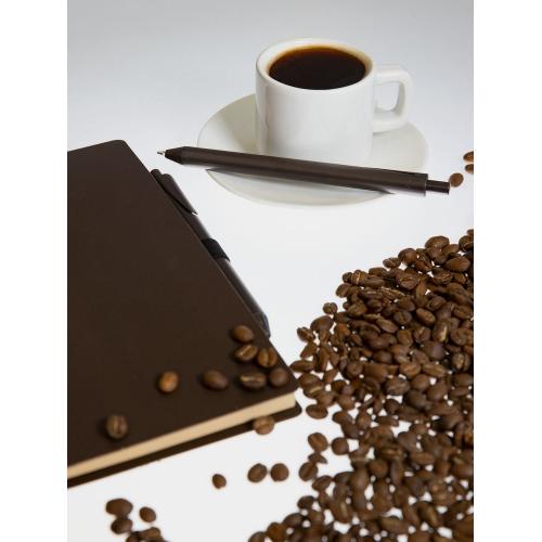 Ручка шариковая Coffeist; - купить подарки с логотипом в Воронеже