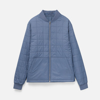 Куртка унисекс Warmbridge, синяя (джинс)