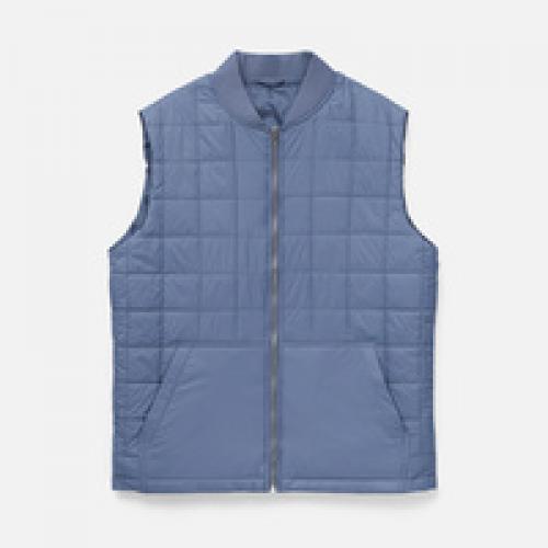 Жилет унисекс Warmbridge, синий (джинс)