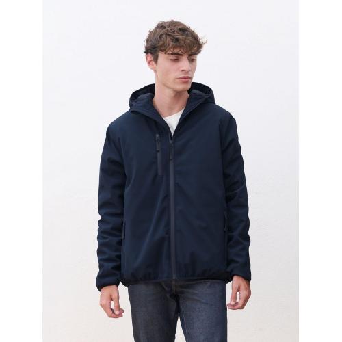 Куртка софтшелл с капюшоном мужская Falcon Men; - купить именные сувениры в Воронеже