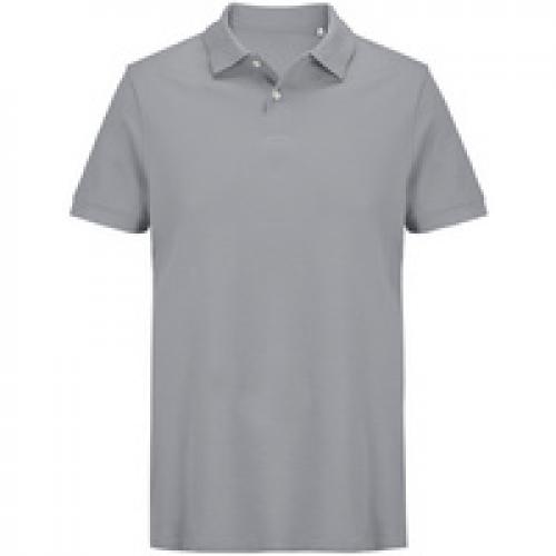 Рубашка поло унисекс Pacific, серая