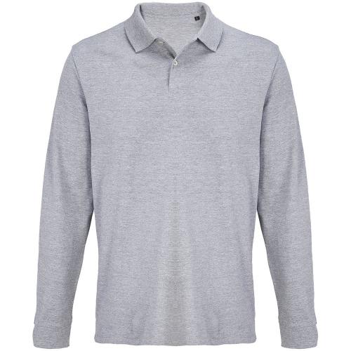 Рубашка поло унисекс с длинным рукавом Pacific LSL; - купить бизнесс-сувениры в Воронеже