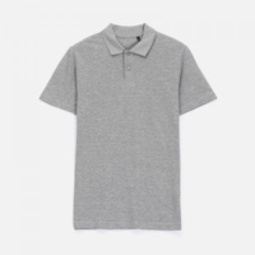 Рубашка поло унисекс Pulse, серый меланж