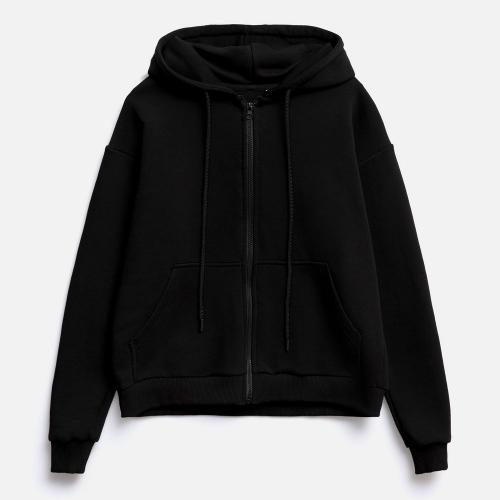 Толстовка унисекс оверсайз на молнии Zippy Terry; - купить необычные подарки в Воронеже