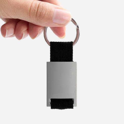 Брелок Inlet с тканевой вставкой; - купить именные сувениры в Воронеже