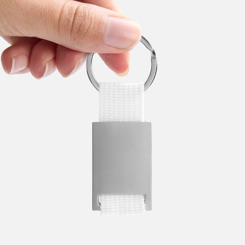 Брелок Inlet с тканевой вставкой; - купить именные сувениры в Воронеже