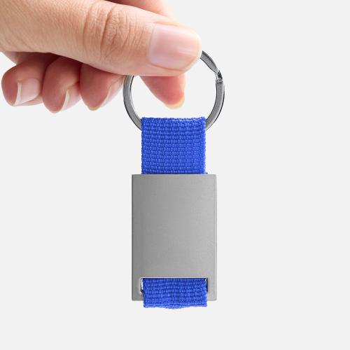 Брелок Inlet с тканевой вставкой; - купить именные сувениры в Воронеже