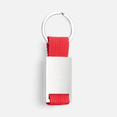 Брелок Inlet с тканевой вставкой; - купить бизнесс-сувениры в Воронеже