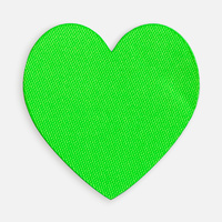 Наклейка тканевая Lunga Cor, M, зеленый неон