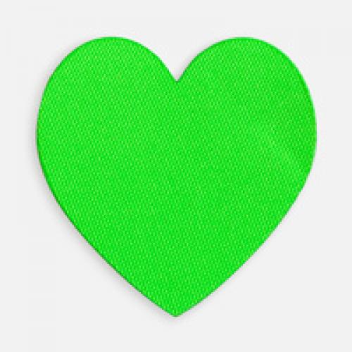 Наклейка тканевая Lunga Cor, M, зеленый неон