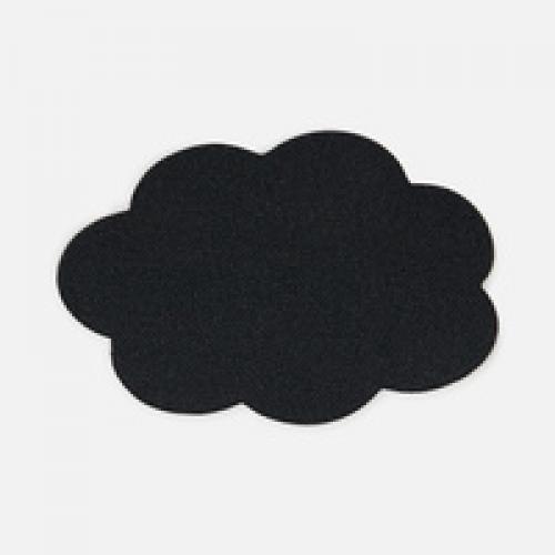 Наклейка тканевая Lunga Calum, L, черная