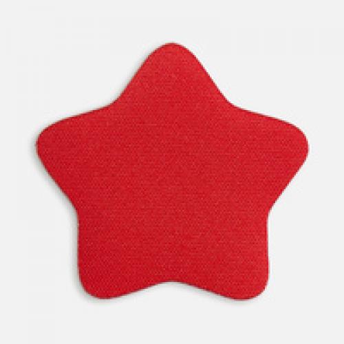 Наклейка тканевая Lunga Bial, M, красная