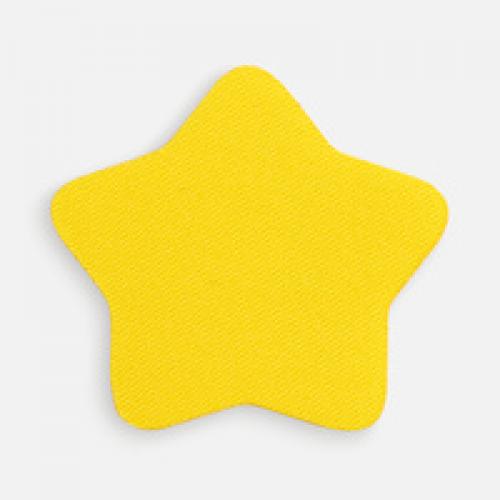 Наклейка тканевая Lunga Bial, M, желтая