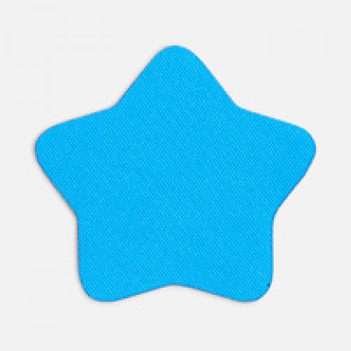 Наклейка тканевая Lunga Bial, M, голубая