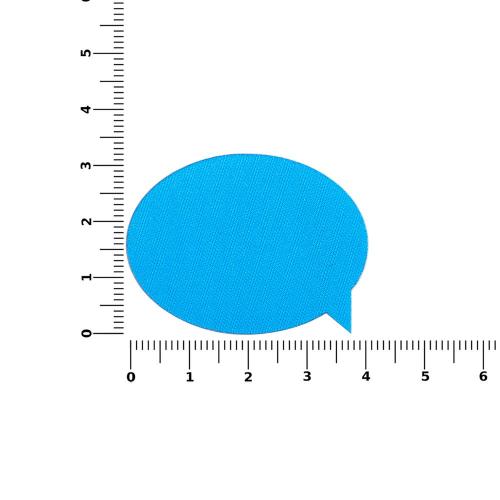 Наклейка тканевая Lunga Bubble, M; - купить необычные подарки в Воронеже