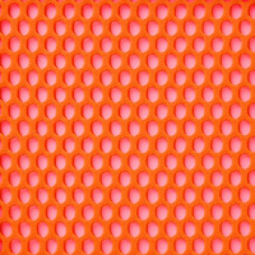 Заготовка из крупной сетки Rete, M, оранжевый неон