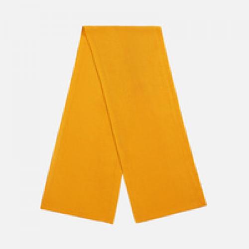 Шарф Nobilis Mono, желтый (медовый)