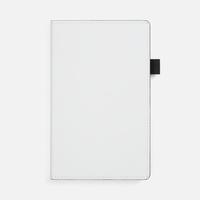 Ежедневник White Shall, недатированный, бело-черный