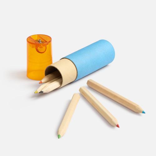 Набор цветных карандашей Kiddo с точилкой; - купить необычные подарки в Воронеже