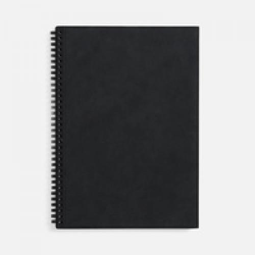 Ежедневник Notera Maxi, недатированный, черный