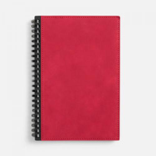 Ежедневник Notera Maxi, недатированный, красный