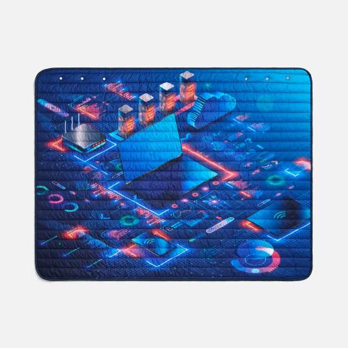 Плед-пончо Blanket Print на заказ; - купить необычные подарки в Воронеже