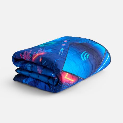 Плед Mosaic с печатью на заказ; - купить необычные сувениры в Воронеже