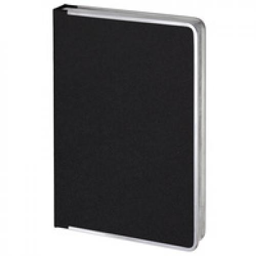 Ежедневник Frame Metal, недатированный, черный