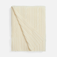 Плед Remitti, белый (молочный)