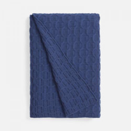 Плед Braidera, синий (черника)