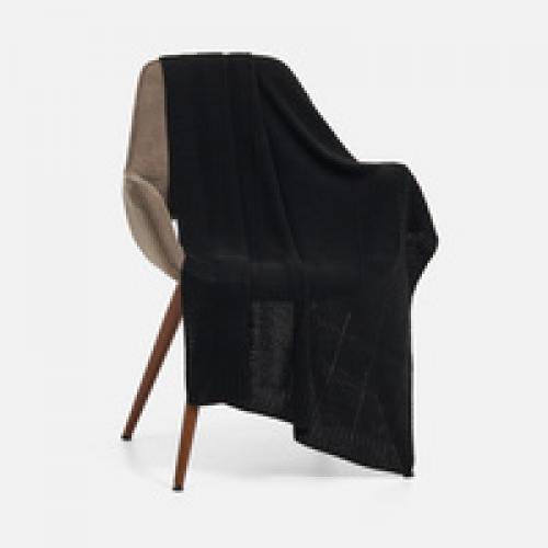 Плед Quadrisma, черный