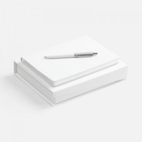 Набор Nebraska Flex, белый с серебристым