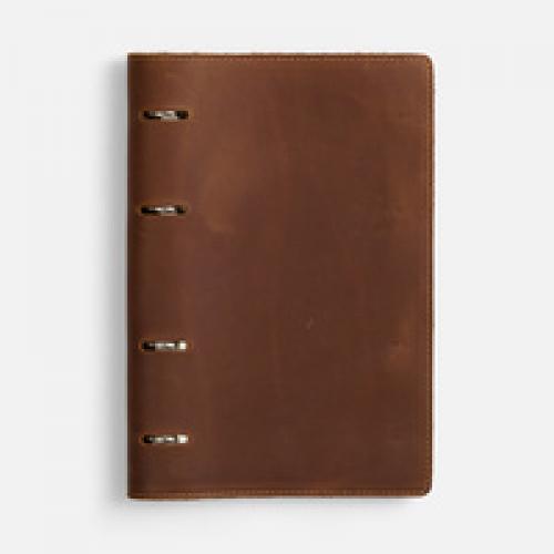 Ежедневник inStream, недатированный, коричневый