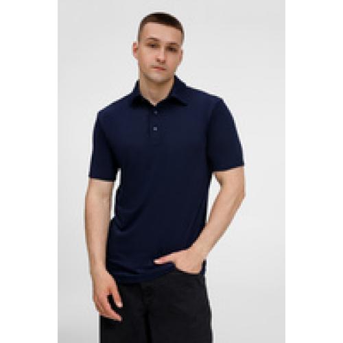 Рубашка поло унисекс Senti, темно-синяя