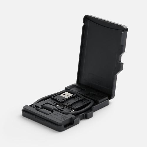 Органайзер для карт памяти и SIM с кардридером Multitask; - купить именные сувениры в Воронеже