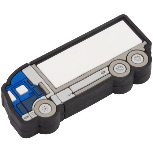 Флешка «Грузовик», синяя; - купить необычные подарки в Воронеже