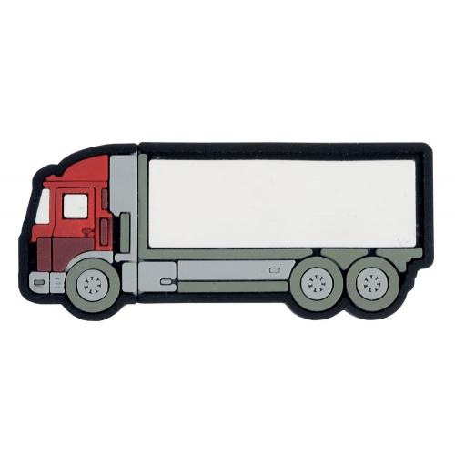 Флешка «Грузовик», красная; - купить бизнесс-сувениры в Воронеже