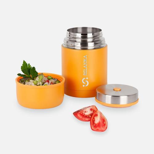 Термос для еды Relaxika 700; - купить подарки с логотипом в Воронеже