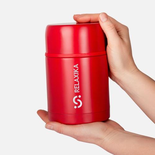 Термос для еды Relaxika 700; - купить подарки с логотипом в Воронеже